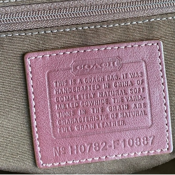 Coach F10887 Y2K Chelsea Leather Satchel (Burgundy) - EUC - Picture 2 of 11